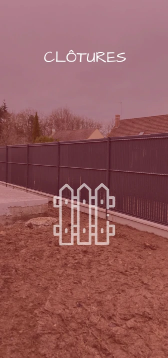 Pose cloture à Vieuvicq